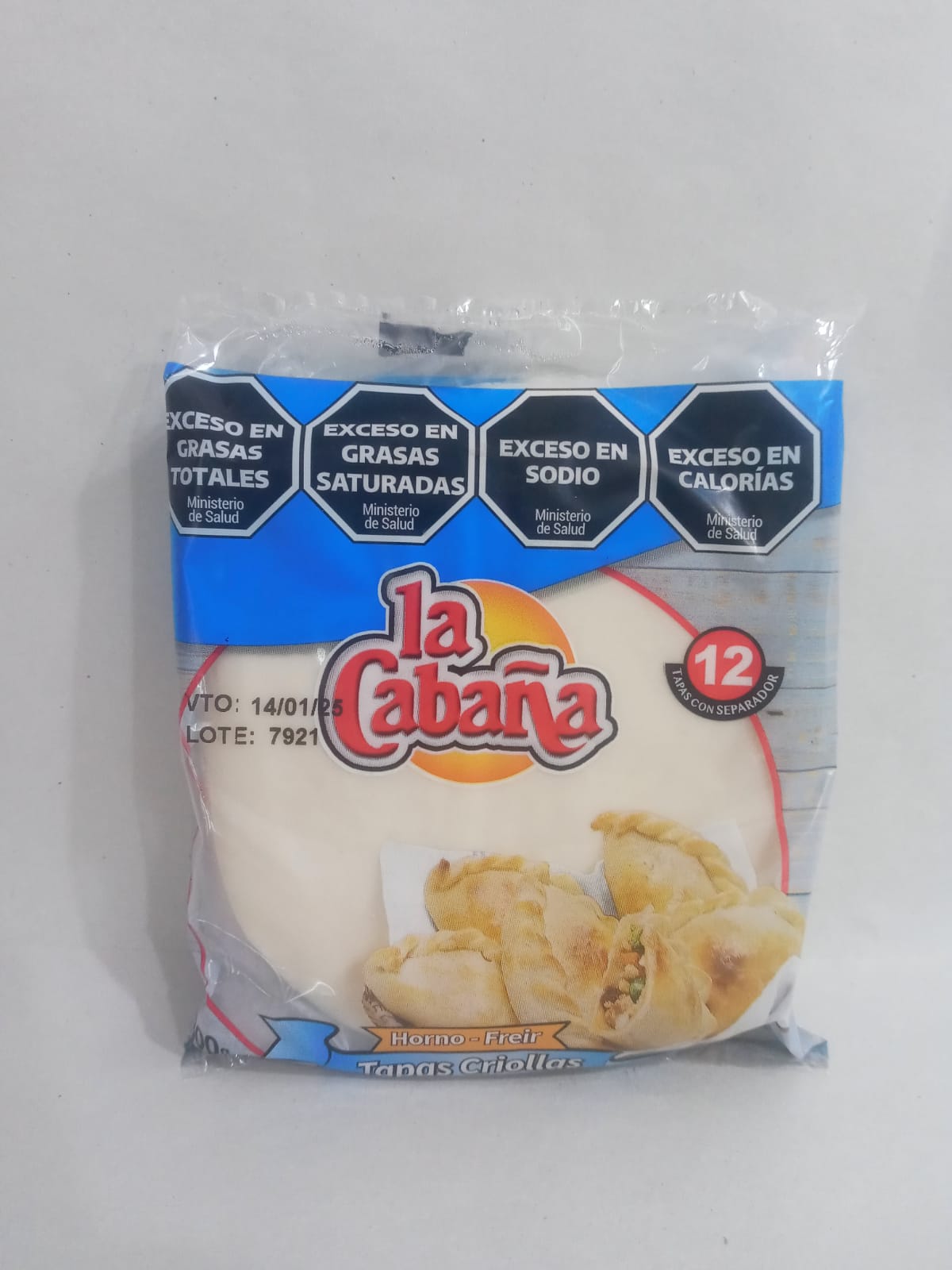 Tapas de empanadas criollas