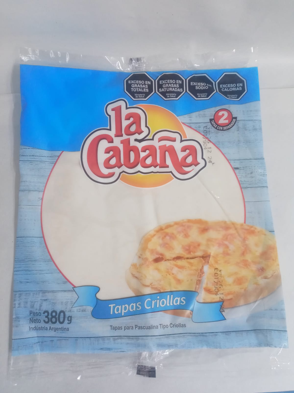 Tapas de pascualinas criollas