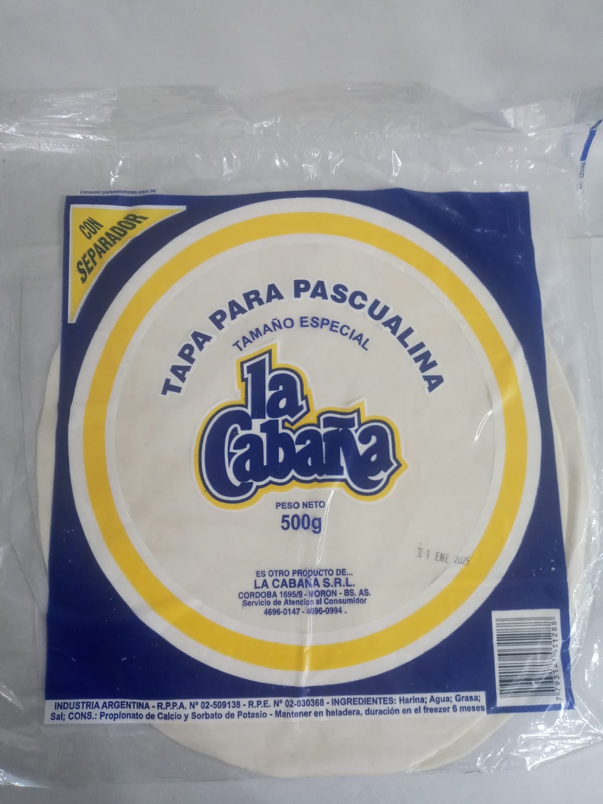 Tapas de pascualinas especiales