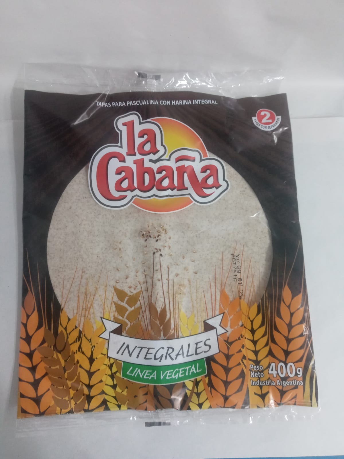 Tapas de pascualinas integral