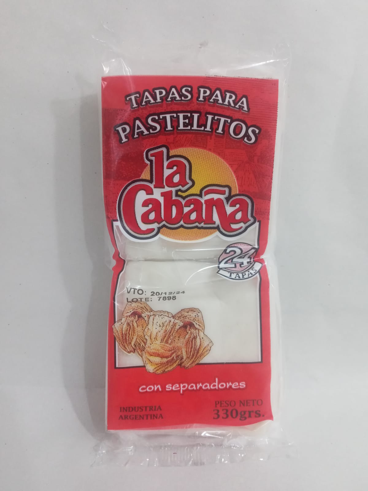 Tapas de pastelitos